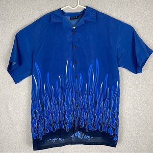 MT:2 Blue Flame Men’s Button Down